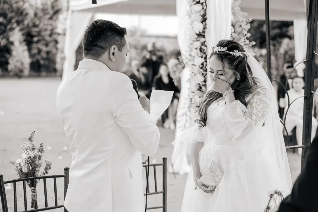 Fotógrado de bodas en Ambato