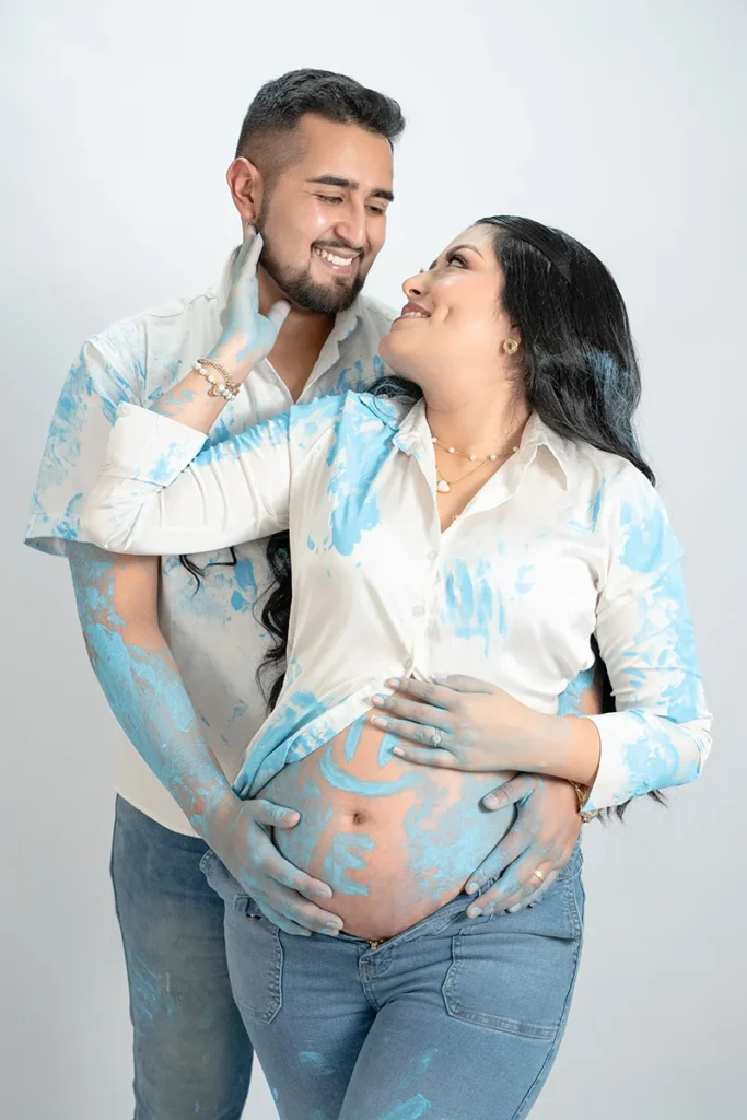 Una sesión fotográfica de maternidad en ambato